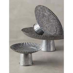 Highest Quality Metal Galvanized <b>Cake</b> <b>Stand</b> Farmhouse Style Round Cupcake Dessert Display Iron Decorative Home Decor On <b>Sale</b> - Product Image 6