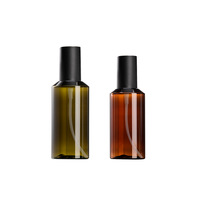 Flacon pulvérisateur de luxe 100 ml avec impression de logo personnalisé, atomiseur rechargeable pour toner, soins de la peau, recharges cosmétiques
