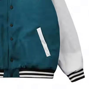 Mejor Precio Letterman Chaquetas Para Hombres Alta Calidad Algodón Lana Manga Larga Letterman Chaqueta Para Hombres - Product Image 5
