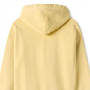 Sudaderas con Capucha para Hombre, Color Beige Liso, 100% Algodón, Manga Larga, Ropa de Invierno, Corte Holgado, Unisex, Gran Venta - Product Image 6