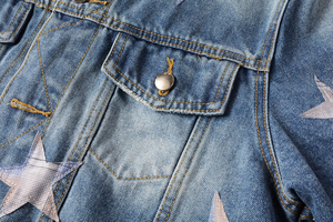 Veste en jean streetwear pour homme, vente chaude, personnalisée, hiver, écologique, coupe-vent, respirante, légère, 100% coton, premium - Product Image 4