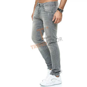 Pantalones Vaqueros para Hombre, Estilo de Pierna Recta con Material Flexible para Comodidad Diaria y Movimiento, Pantalones Vaqueros Casuales y Elegantes para Hombre - Product Image 2