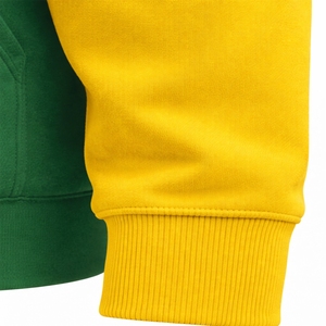 Sweat-shirts pour hommes de marque, vente en gros, logo personnalisé, multicolores, sweat-shirt à capuche surdimensionné avec fermeture éclair, sweat-shirt à capuche uni avec fermeture éclair - Product Image 4