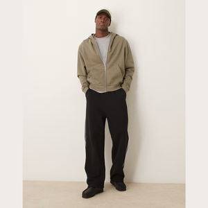 Sudadera con capucha y cremallera de alta calidad para hombre, tela clásica transpirable de primera calidad, proveedores de ropa al por mayor, sudaderas con capucha para hombre, Bangladesh - Product Image 2