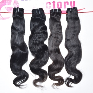 Produit de qualité d'exportation 100% 28 pouces 1 paquet en gros Bodywave cheveux humains indiens bruts alignés sur les cuticules non traités Meilleure vente - Product Image 5