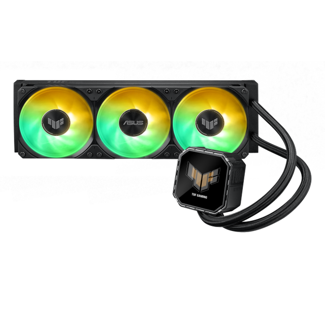 ASU TUF Gaming LC III 360 ARGB LCD All-in-one Liquid CPU Cooler with Pre-installed Integrated Triple Fans Designed Cooling