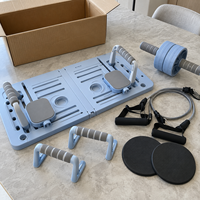 Plateforme de Pilates pliable multifonctionnelle avec bandes de résistance pour un entraînement complet du corps
