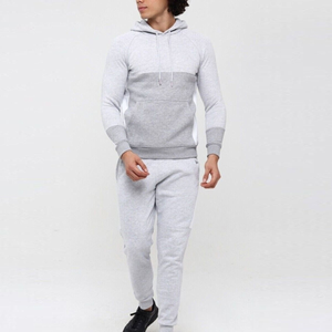 Nouvel ensemble de survêtement unisexe d'hiver personnalisé en coton 100% à capuche, 2 pièces, pour le jogging et le sport, à prix réduit - Product Image 2