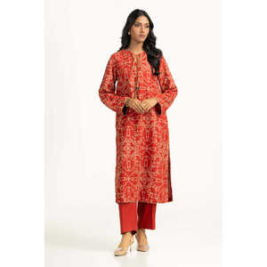 Camisa y Pantalón de Satén Bordado con Hilo de Viscosa IPST-55249 - Product Image 5