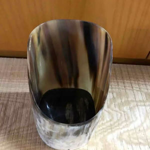 Portalápices de Cuerno de Búfalo que Combina Elegancia y Durabilidad, Perfecto para Decoración de Escritorio, Alta Calidad - Product Image 1