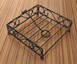 Traditional Iron Napkin Holder Counter Top for <b>Wedding</b> Home Hotel Restaurant Office Bar Table Ware <b>Tissue</b> Box Bulk Quantity 2024 - Product Image 2