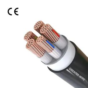 16mm2 Manufacturer Supply 2 3 4 5 Cores 16mm2 25mm2 35mm2 50mm2 70mm2 95mm2 120mm2 Copper Core XLPE YJV 1.8KV