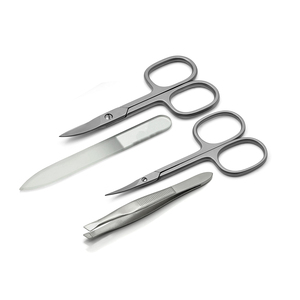 Kit de manicura y pedicura al por mayor, lima de uñas de acero y metal, pinzas, cortaúñas, juegos de aseo profesional para la belleza - Product Image 3