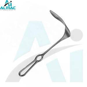 ALMAC Écarteur de foie Mikulicz de haute qualité à meilleur prix Écarteurs de plaie fine à lame triangulaire Écarteurs à crochet Dura et peau - Product Image 3