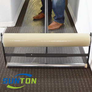 Rollo de Película Protectora de PE Autoadhesiva, Protector Perforado para Alfombras y Pisos de Automóviles, para el Cuidado Automotriz - Product Image 2