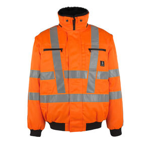 Chaqueta de tráfico de alta visibilidad con certificado CE, chaquetas de seguridad reflectantes, estilo de seguridad al por mayor, atuendo a granel - Product Image 3