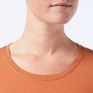 Camiseta de manga larga para gimnasio para mujer, sudadera de manga larga con logotipo personalizado para entrenamiento físico, Camiseta de algodón - Product Image 3