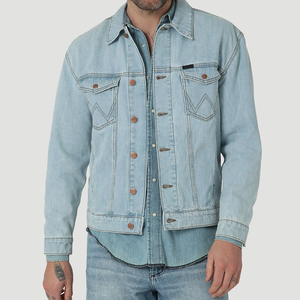 Veste en jean pour homme de qualité supérieure, conçue pour la durabilité, la flexibilité de mouvement et le confort quotidien à long terme - Product Image 4
