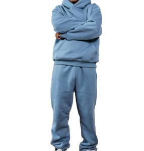 Chándal de gran tamaño para hombre, ropa informal de tendencia superior, antiarrugas, gran oferta, chándales de gran tamaño baratos de alta calidad, hechos a medida - Product Image 1