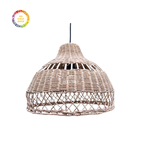 Lámpara de bambú de ratán hecha a mano de Vietnam, Exportación al por mayor, accesorio de iluminación decorativo duradero al mejor precio - Product Image 3