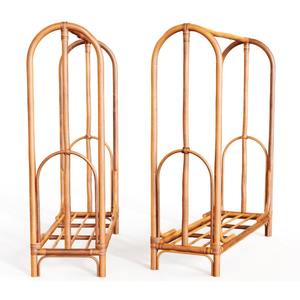 Rattan Clothes <b>Racks</b> Clothing Store Display <b>Rack</b> Handmade Natural Foldable Customized Logo Modern Custom Sizes - Product Image 3