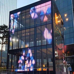 Cửa sổ lưới mô-đun trong suốt Màn hình LED LED Video tường trong nhà LED hiển thị SDK trong nhà Màn hình LED bán nhà máy thâm quyến reiss - Product Image 5