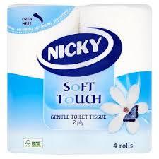 Nicky Elite 4S ม้วนกระดาษชำระแบบ2ชั้นดูดซับกระดาษชำระ100% สีขาวบริสุทธิ์สัมผัสนุ่มเป็นมิตรกับสิ่งแวดล้อม - Product Image 3