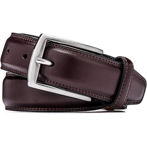 Cinturones de Cuero Auténtico Hechos a Medida para Hombre, Estilo Casual, Cinturones de Moda con Hebilla de Acero, Gran Venta - Product Image 2