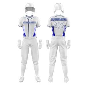 เสื้อเบสบอลสำหรับเยาวชนปรับแต่งได้ชุดเครื่องแบบกีฬาผลิตจากการระเหิด - Product Image 1