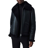 Nouvelle Robe Tricotée Slim Fit pour Homme en Cuir Véritable de Mouton, Style Urbain, Imprimé Animal, Respirante et Écologique, Effet Vintage Décontracté
