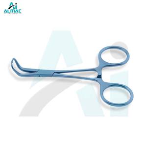 ALMAC Pince à serviettes en acier inoxydable de haute qualité Instruments chirurgicaux pour une préhension sûre dans les procédures médicales et cliniques - Product Image 4