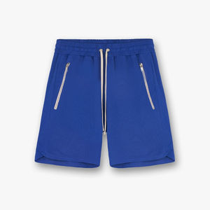 Men's Mid Waist High Street Style 100% Cotton Breathable Quick Dry Drawstring <b>Shorts</b> <b>Zipper</b> <b>Pockets</b> Customizable Summer <b>Shorts</b> - Product Image 4