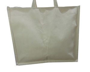 Lowellcraft Natural 100% Cotton Canvas Tote <b>Bag</b> Geometric Digital Print Lightweight Reusable Unisex <b>Gift</b> Shopping <b>Bag</b> <b>Large</b> - Product Image 3