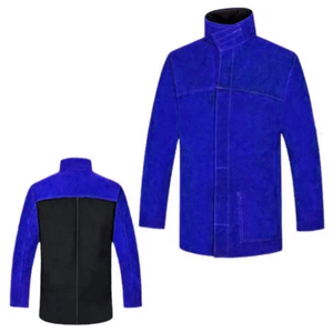 Nouveau design, logo personnalisé, confortable, sûr, peau de buffle, meilleure veste de soudage, vêtements de travail de toutes tailles - Product Image 6