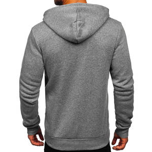 OEM Vente en gros de sweats à capuche pour hommes fermeture éclair complète sweat à capuche avec logo personnalisé pour hommes et femmes - Product Image 2