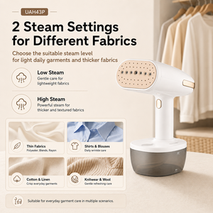 1800W 350ml 30g/min 130C Steam 30s Heat-Up acero inoxidable portatil compacta vaporizador de ropa de mano plancha a vapor - Product Image 4