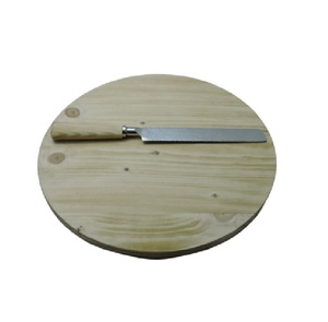 Tabla de Cortar Redonda de Madera de Mango, Resistente a Insectos, Duradera, Tabla de Cortar Redonda de Madera con Logotipo Personalizado al por Mayor, Tabla de Queso de Madera - Product Image 1