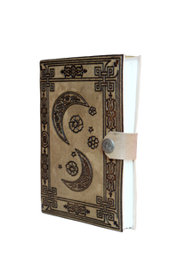 Cuaderno de cuero de diseñador personalizado al por mayor, cuaderno indio de cuero grabado y diario, cuaderno especial de tapa dura - Product Image 6