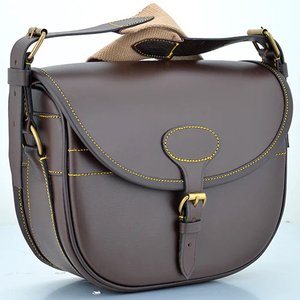 Bolsa de Cartuchos Duradera, Ecológica y Transpirable, para Caza y Tiro al Aire Libre, Táctica, de Cuero Vacuno Original, Bolsa de Cartuchos Personalizada - Product Image 1