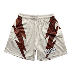 Logotipo personalizable Pantalones cortos de baloncesto americano Deportes Doble malla transpirable Entrenamiento suelto Fitness Running Speed Dry Shorts - Product Image 6