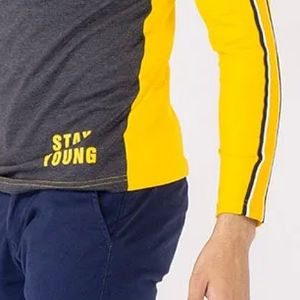 Custom 100% Cotton polyester <b>long</b> <b>Sleeve</b> Casual Streetwear custom Logo Quote Casual <b>Top</b> High Fashion Luxury T Shirt 2025 ODM - Product Image 5