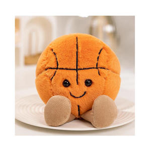 Custom Volleyball Football Soccer <b>Basketball</b> Soft Toys Kids Gifts Decorative <b>Pillow</b> Stuffed Plush Ball Toys - Product Image 1
