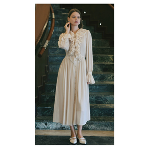 Collection de rêves Robe d'été élégante et mi-longue Lily-Ultimate Comfort Eco-Friendly Chiffon Directement de l'usine du Vietnam - Product Image 3