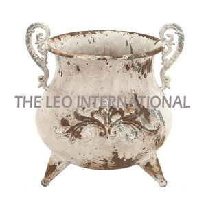 Vase à fleurs en métal massif au design classique et artisanal, accrocheur, décoration d'intérieur et de mariage incroyable - Product Image 4