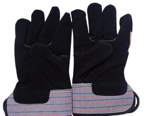 Gants de gréement canadiens antistatiques de qualité supérieure Bleu Noir Gants de sécurité à paume renforcée résistants à l'usure pour l'entretien de la construction - Product Image 1