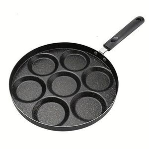 Accessoires de cuisine pour poêle à frire-Petit-déjeuner multifonction 3 en 1Pan Cake With Compartiments with Black Handle - Product Image 4