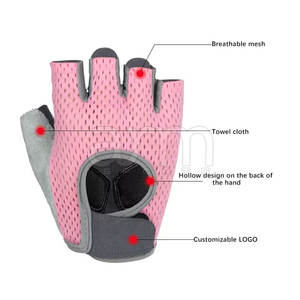 Gants de fitness en maille respirante Conception légère pour la course à pied Cyclisme et musculation Gants de fitness - Product Image 5