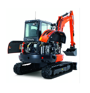 Mini-excavatrice Kubota KX057 4 de 5,5 tonnes, d'occasion, en excellent état, pour travaux de construction intensifs, fournisseur en gros - Product Image 4