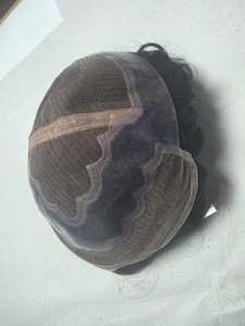 Peluca de tupé de cabello humano con ondas de agua modelo Bollywood para hombres Taz Hair Bangladesh Prótesis Artículo - Product Image 5