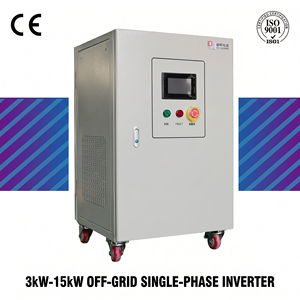 อินเวอร์เตอร์แบบออฟกริดเฟสเดียว 15kw 10kw 5kw ประหยัดพลังงาน คลื่นไซน์บริสุทธิ์ สำหรับระบบไฮบริดพลังงานลมและพลังงานแสงอาทิตย์ ขายส่ง - Product Image 4